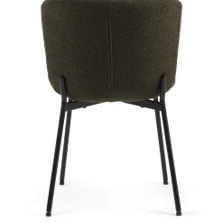 New Nimara Adena spisebordsstol - Grøn Boucle