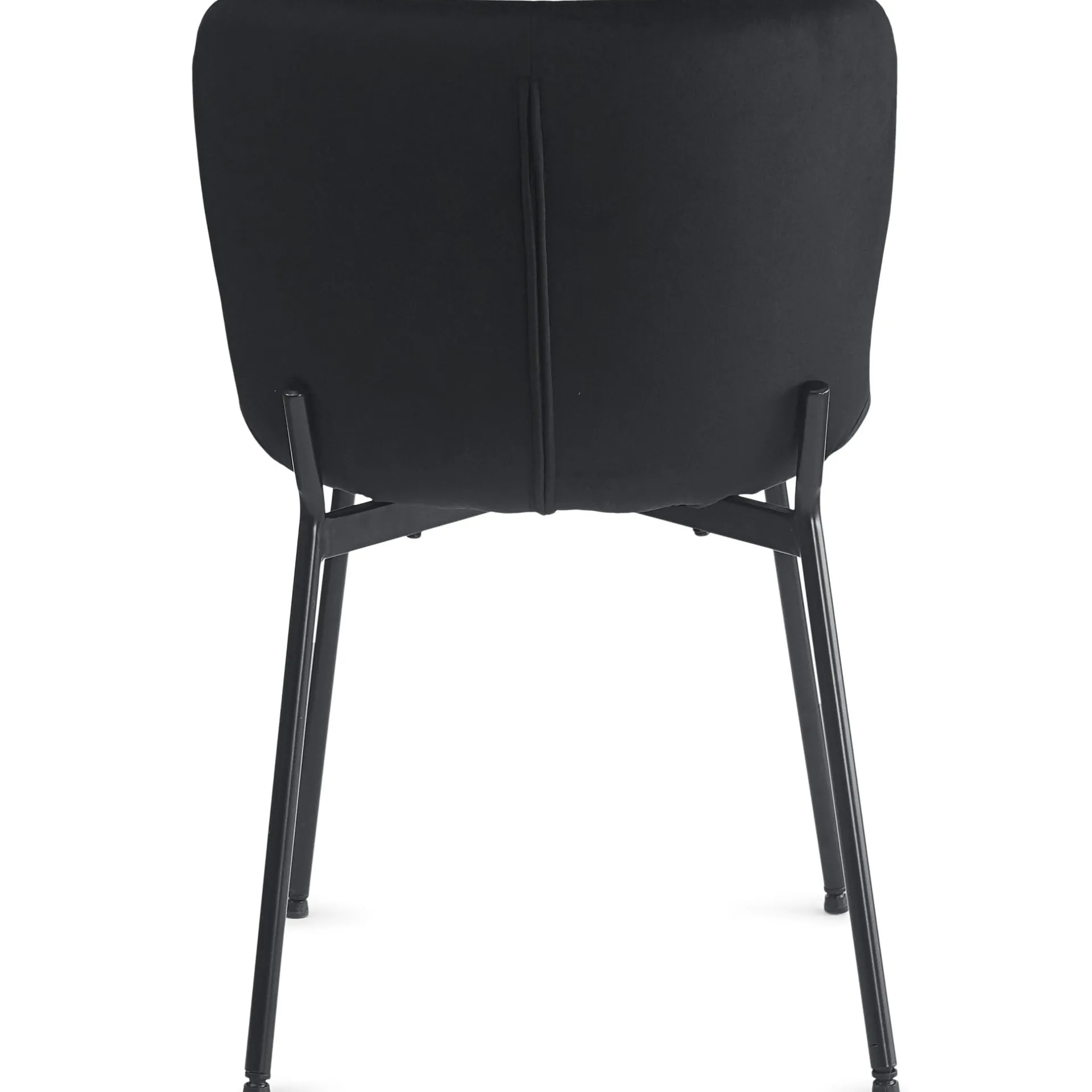 Clearance Nimara Adena spisebordsstol - Sort velour