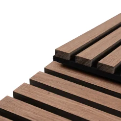 Outlet Nimara Akustikpanel i røget egetræsfiner 2400x520x18 mm