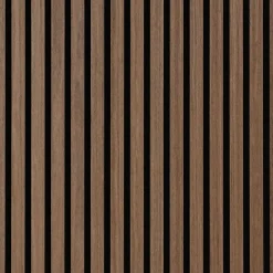 Nimara Akustikpanel i røget egetræsfiner 2600x520x18 mm