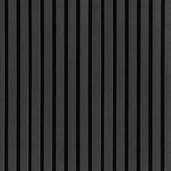 New Nimara Akustikpanel i sort egetræsfiner 2600x520x18 mm