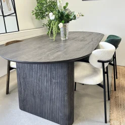 Nimara Amelia spisebord i røget egelook 200 x 100 cm