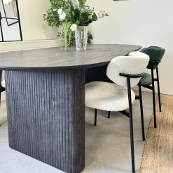 Nimara Amelia spisebord i røget egelook 200 x 100 cm