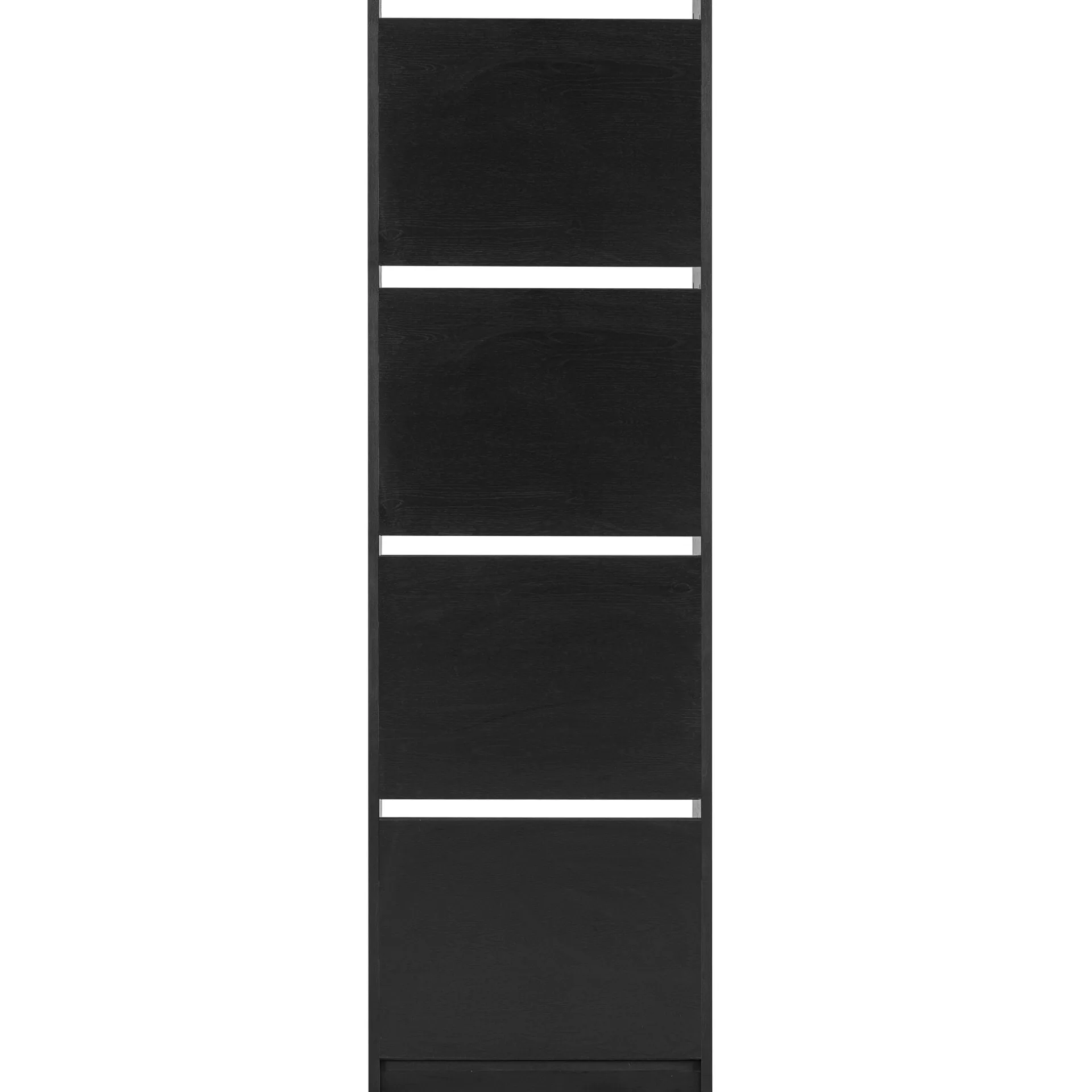 Clearance Nimara Amy skoskab - sort med 4 låger