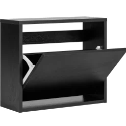 Online Nimara Amy skoskab - sort med 1 låge