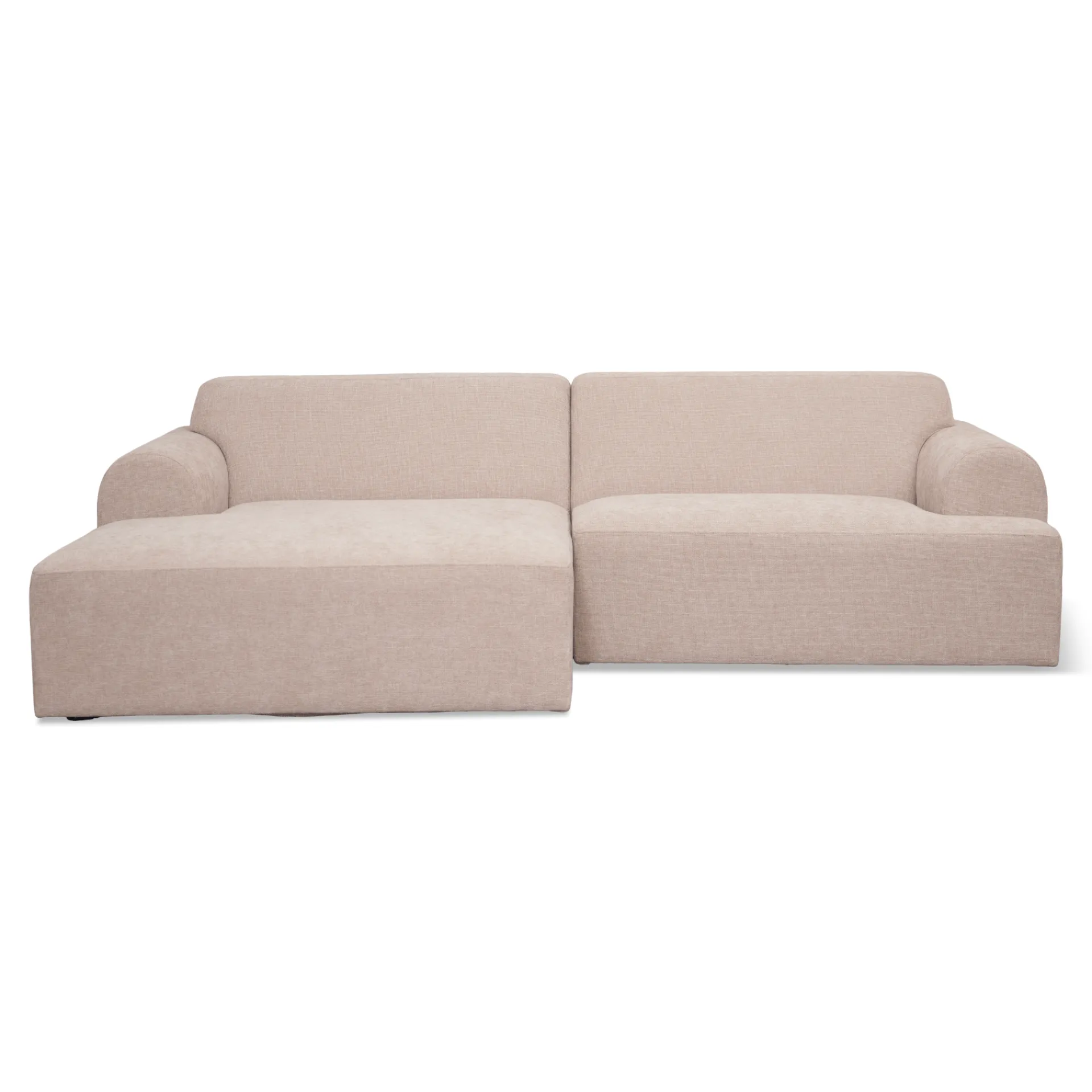 Online Nimara Arianna chaiselong sofa beige - Venstrevendt