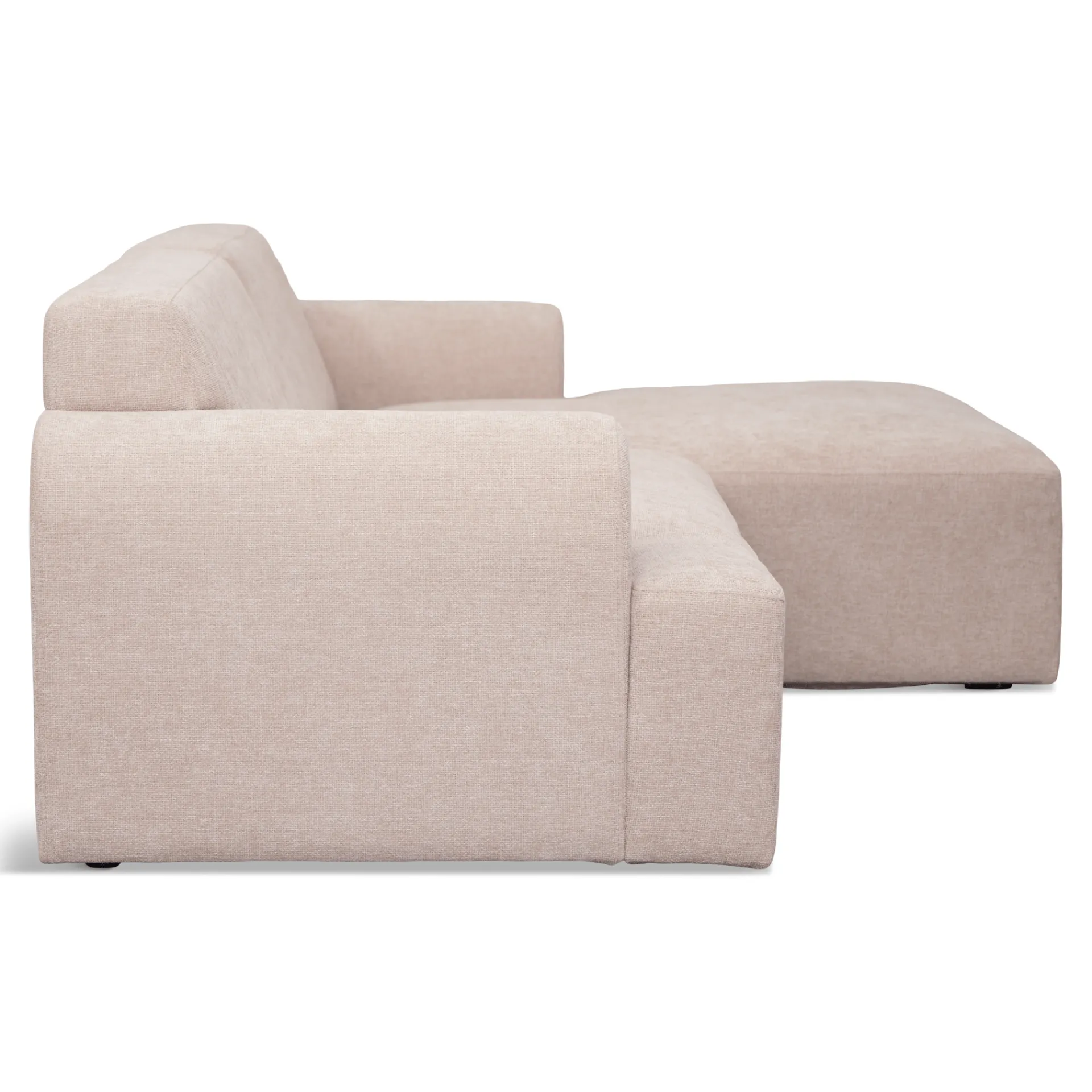 Online Nimara Arianna chaiselong sofa beige - Venstrevendt