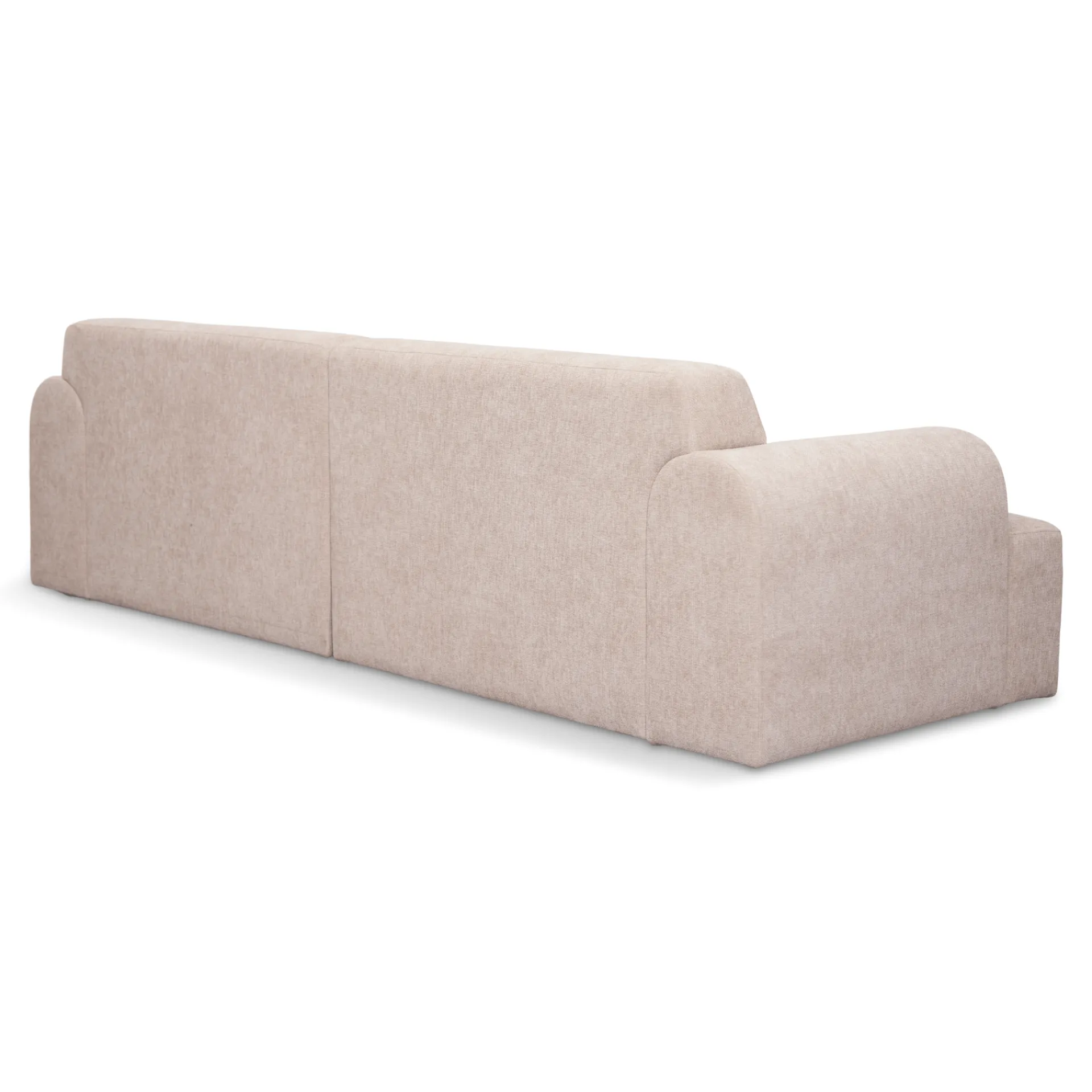 Online Nimara Arianna chaiselong sofa beige - Venstrevendt