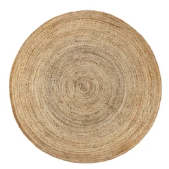 Best Nimara Arthur rundt tæppe - Jute Ø150 cm