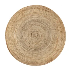 Nimara Arthur rundt tæppe - Jute Ø90 cm