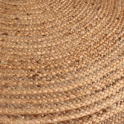 Nimara Arthur rundt tæppe - Jute Ø90 cm