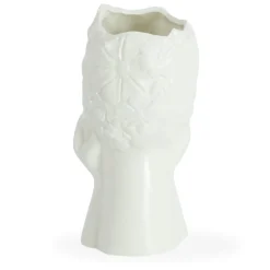 New Nimara Asti keramik vase i hvid 19,8 cm