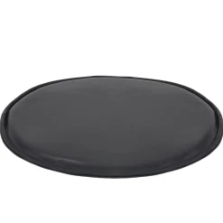 Nimara Bella - Sædehynde rund i sort kunstlæder