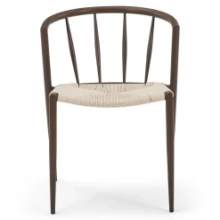 Outlet Nimara Bella spisebordsstol - Røget egelook med fletsæde
