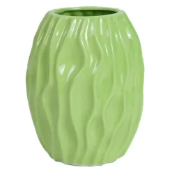 New Nimara Betty keramik vase grøn 15,4 cm