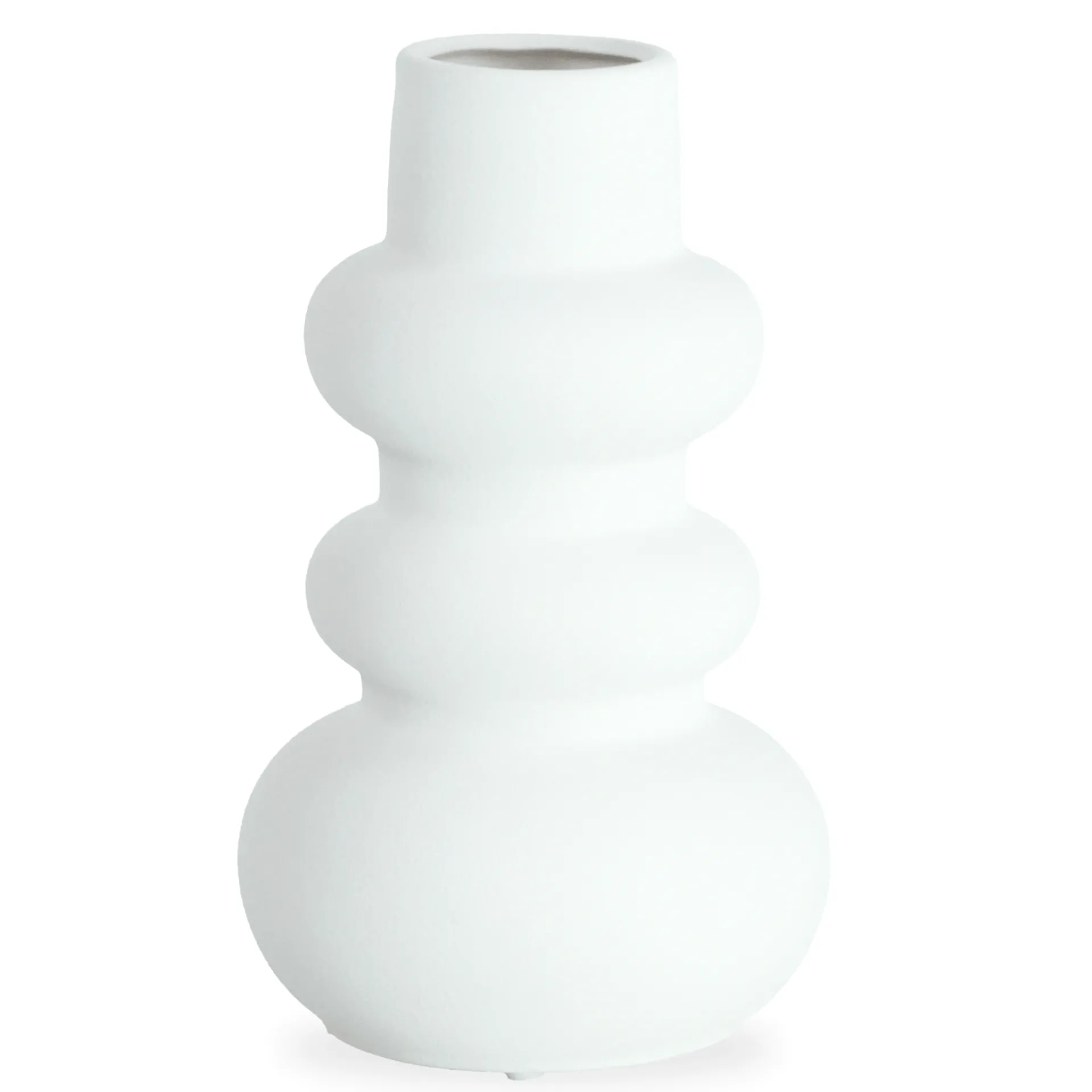 Clearance Nimara Billie keramik vase hvid 24 cm