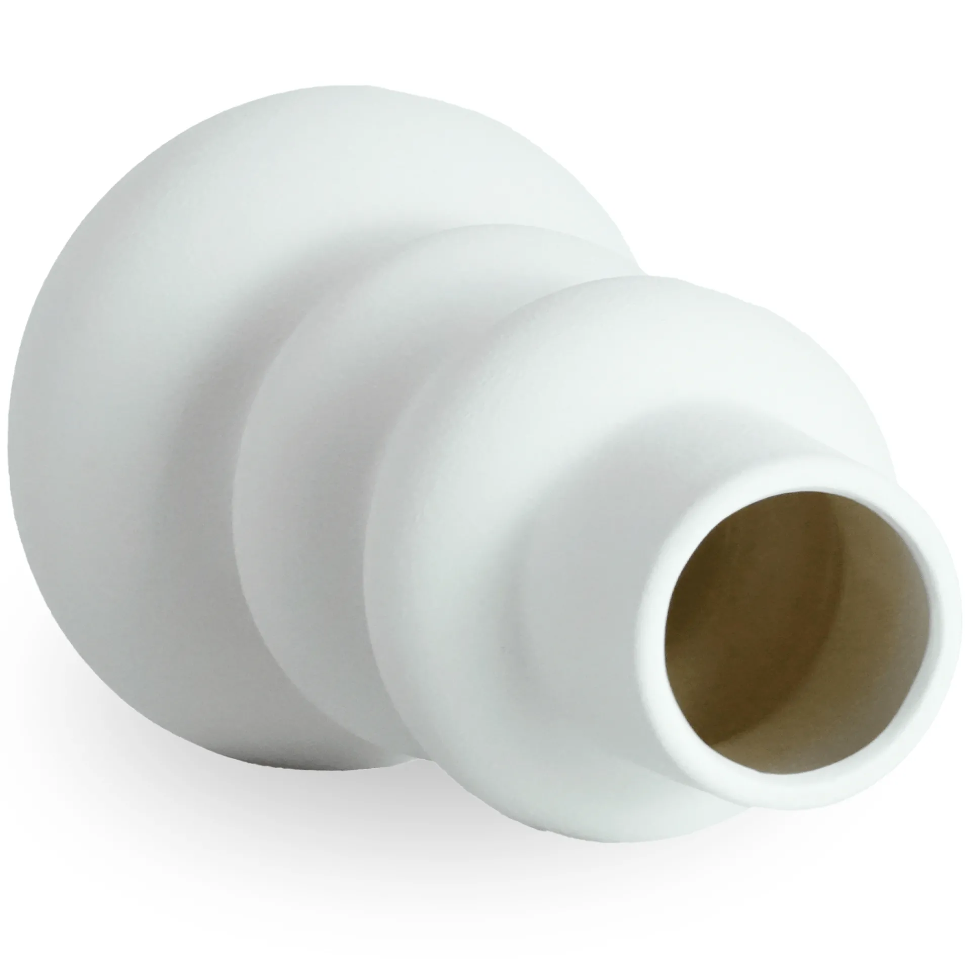 Clearance Nimara Billie keramik vase hvid 24 cm