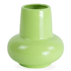 Hot Nimara Birka keramik vase grøn 15 cm