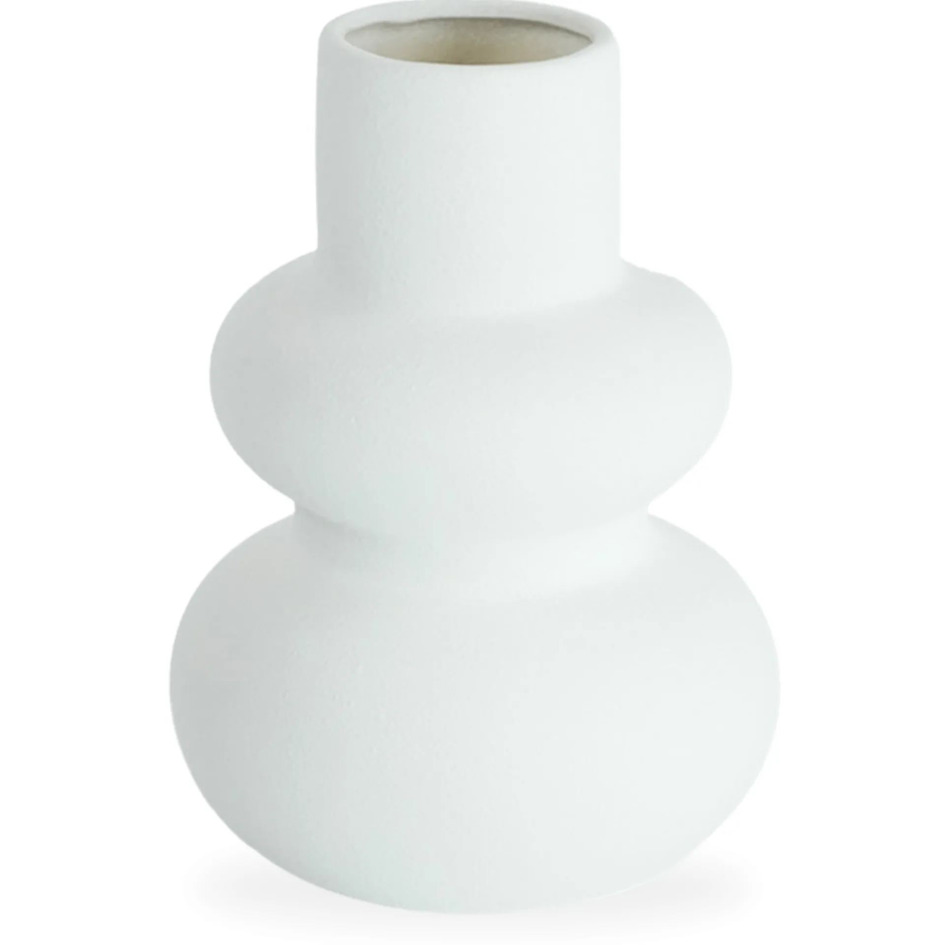 Outlet Nimara Bliss keramik vase hvid 19,5 cm