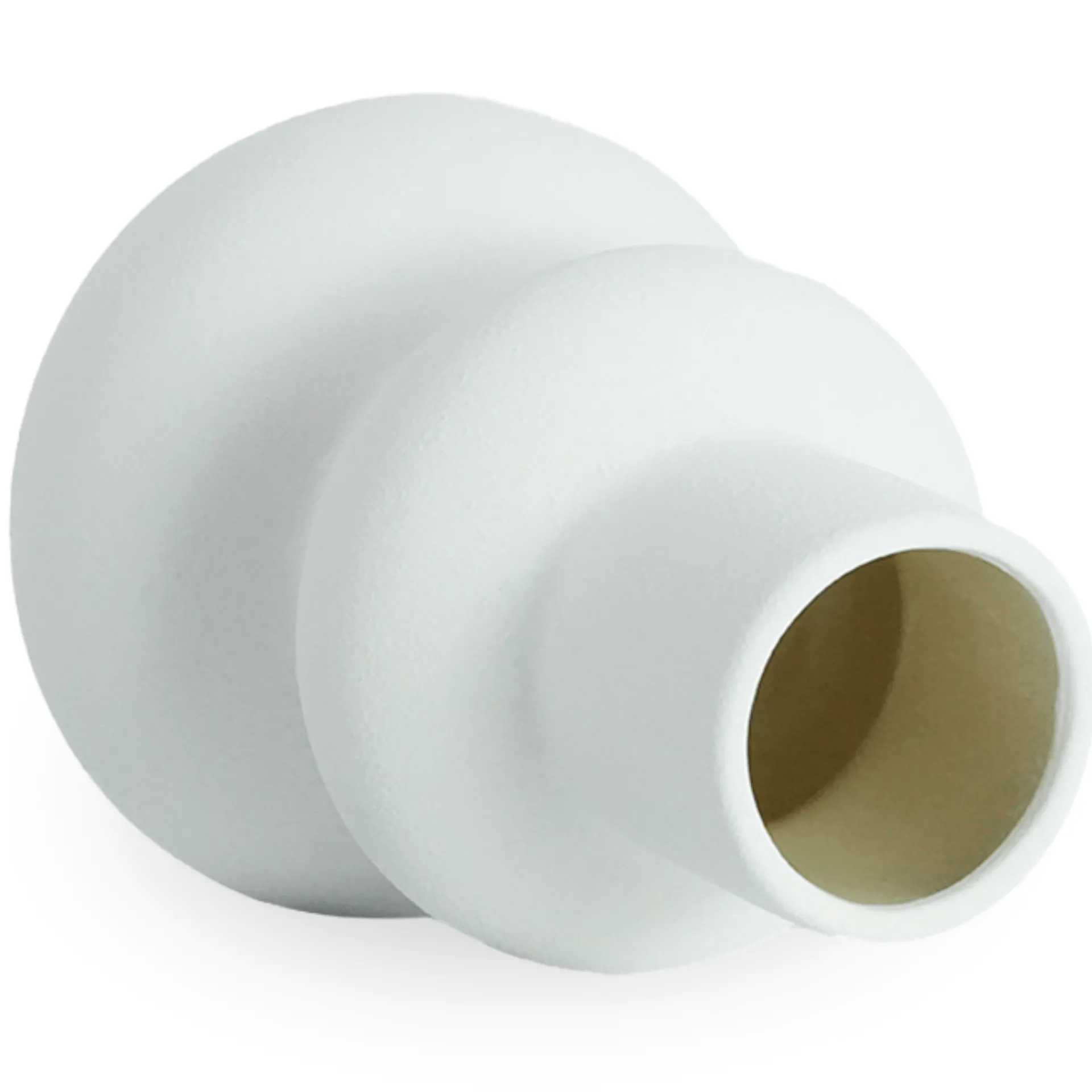 Outlet Nimara Bliss keramik vase hvid 19,5 cm