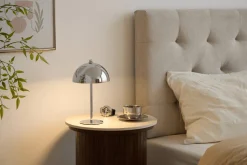 Clearance Nimara Bloom bordlampe Chrome