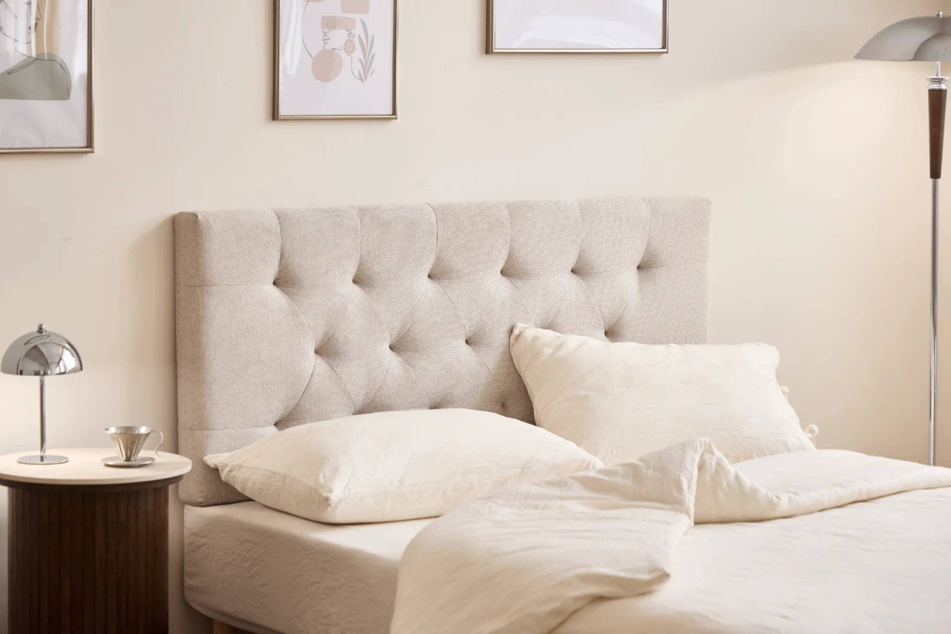 Clearance Nimara Bloom bordlampe Chrome