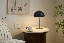 Sale Nimara Bloom bordlampe Sort