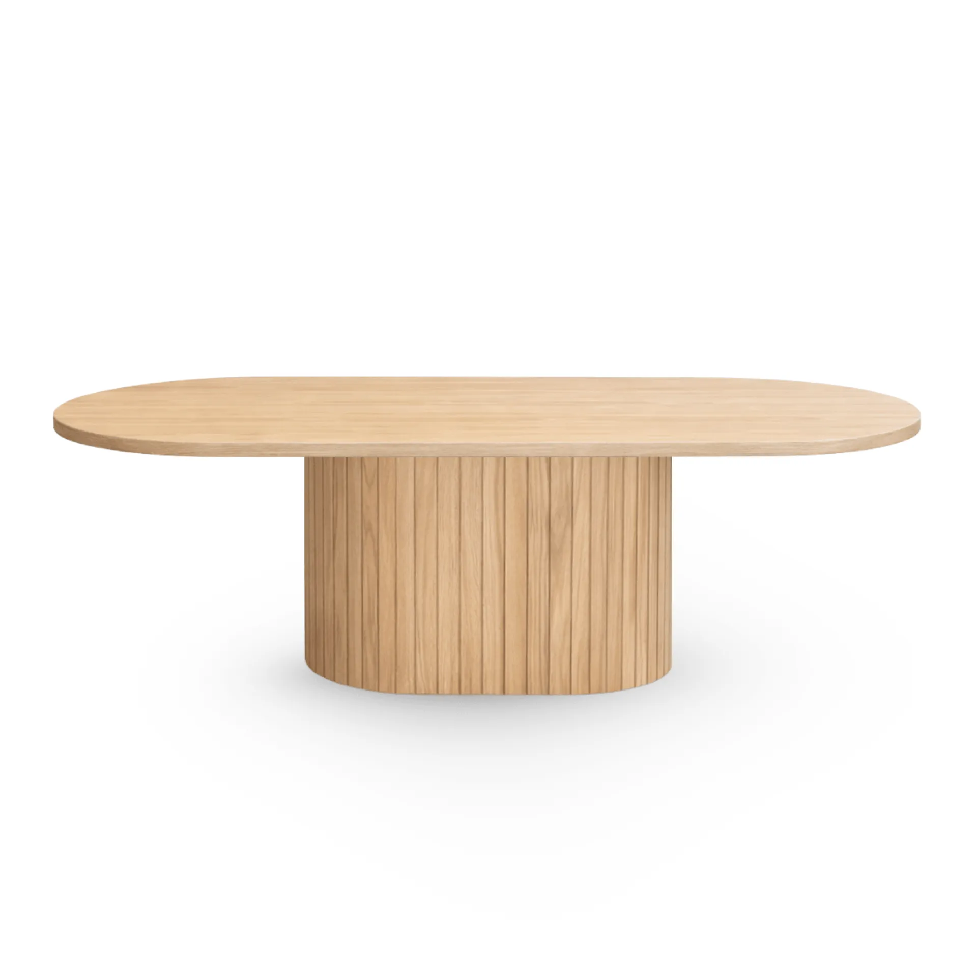 Nimara Bobby - Oval sofabord 120x55x45 cm Eg