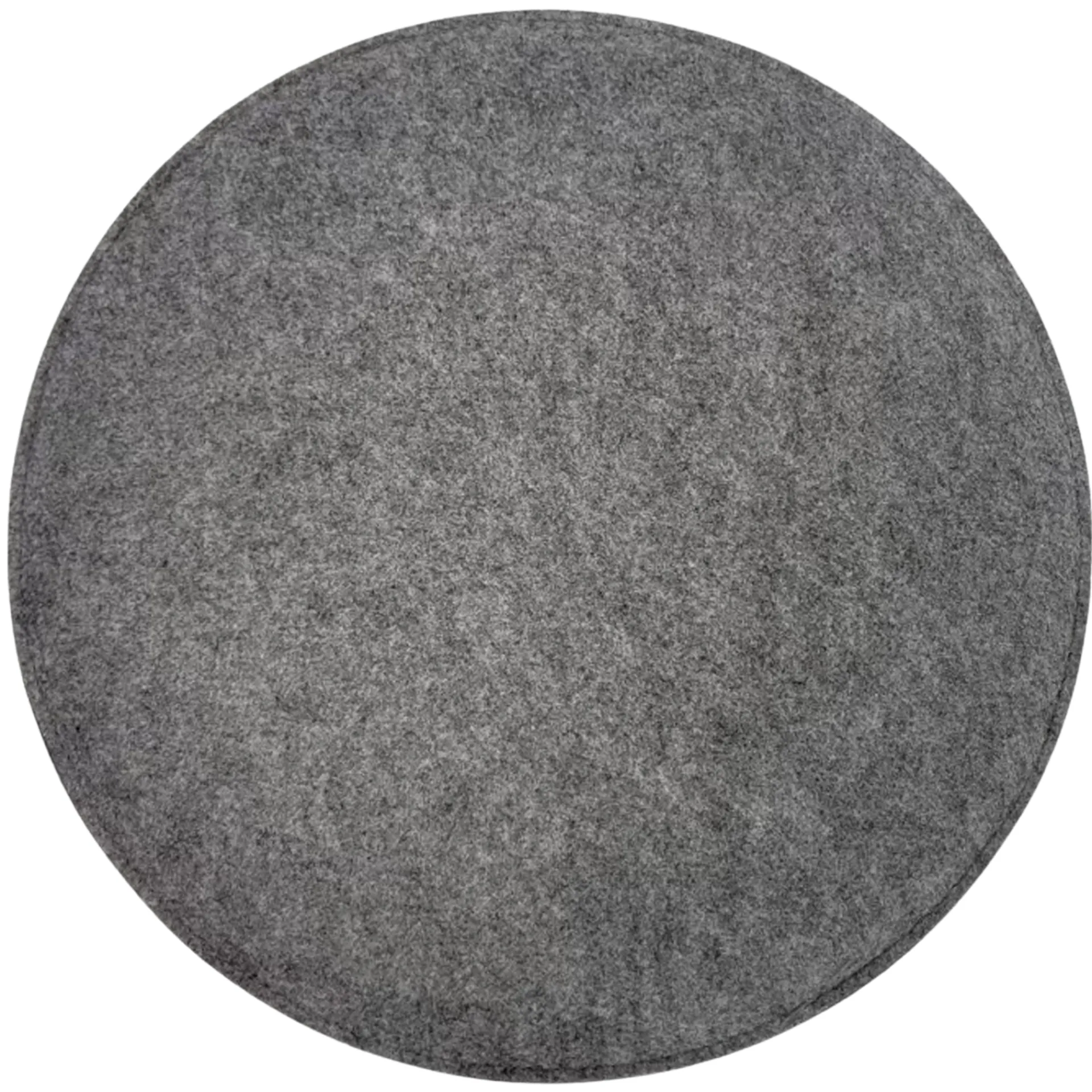 New Nimara Bonnie - Rund sædehynde i grå filt