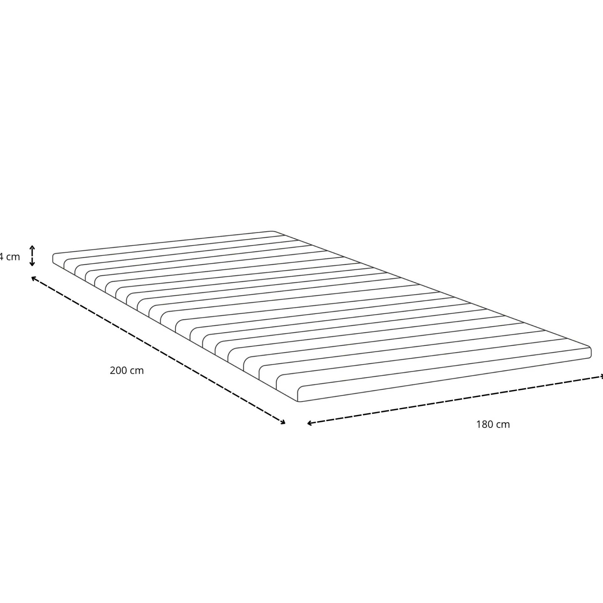 Best Nimara Boxmadras seng i beige 180x200 cm med 4 cm topmadras i PU-skum ekskl. ben