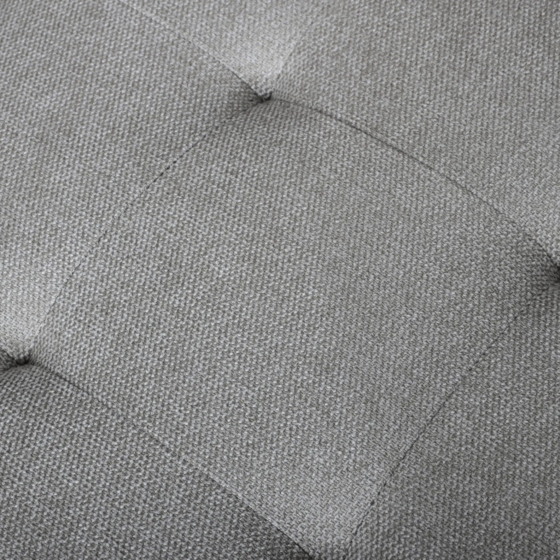 Outlet Nimara Brandy - højrevendt u-sofa i grå med chaiselong - L: 366 x D: 211 x H: 80 cm