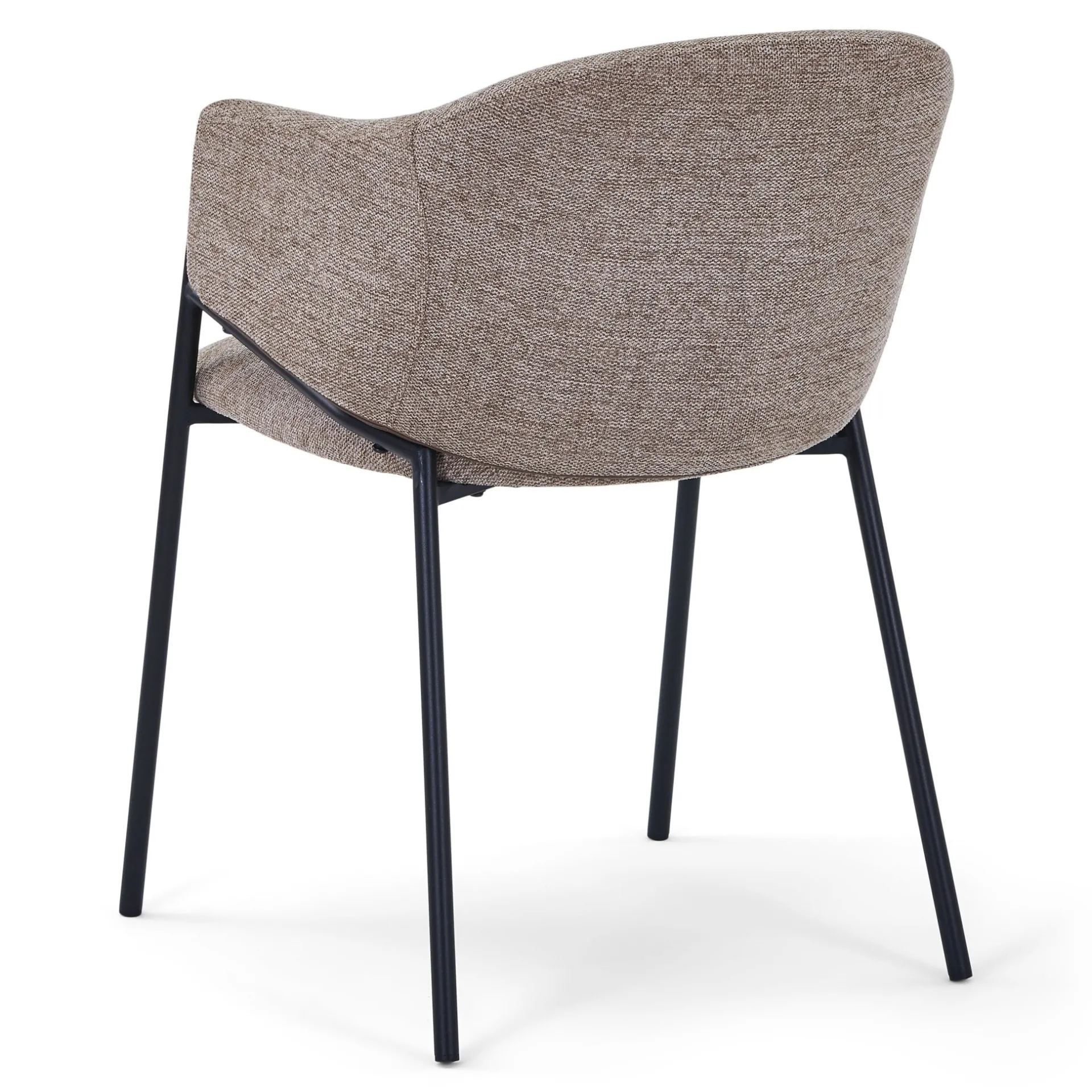 Discount Nimara Carolina spisebordsstol i sand tekstil