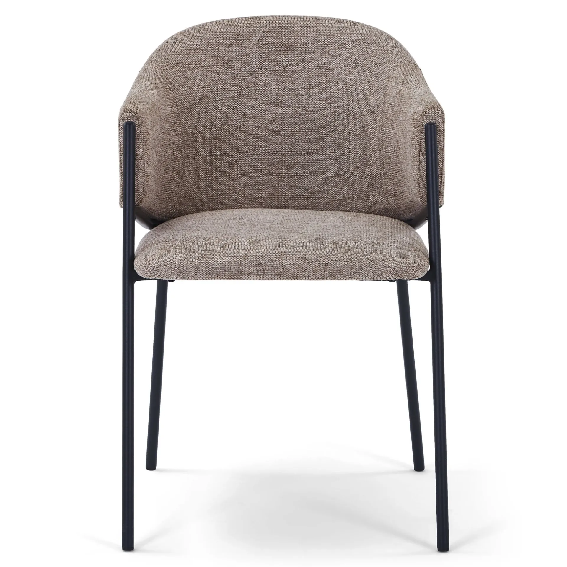 Discount Nimara Carolina spisebordsstol i sand tekstil