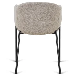 Best Nimara Carolina spisebordsstol i beige boucle