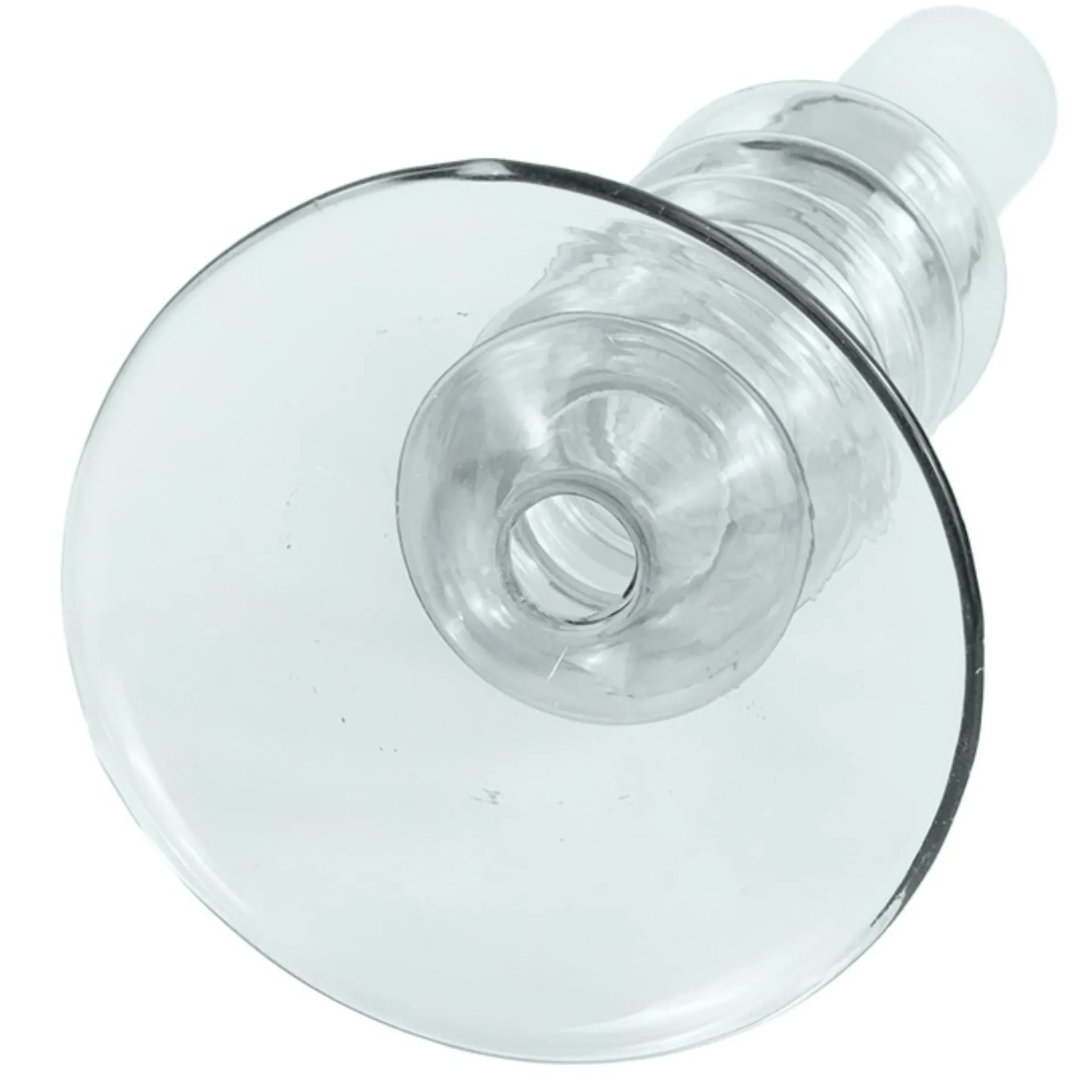 Nimara Chili lysestage glas grå 21 cm