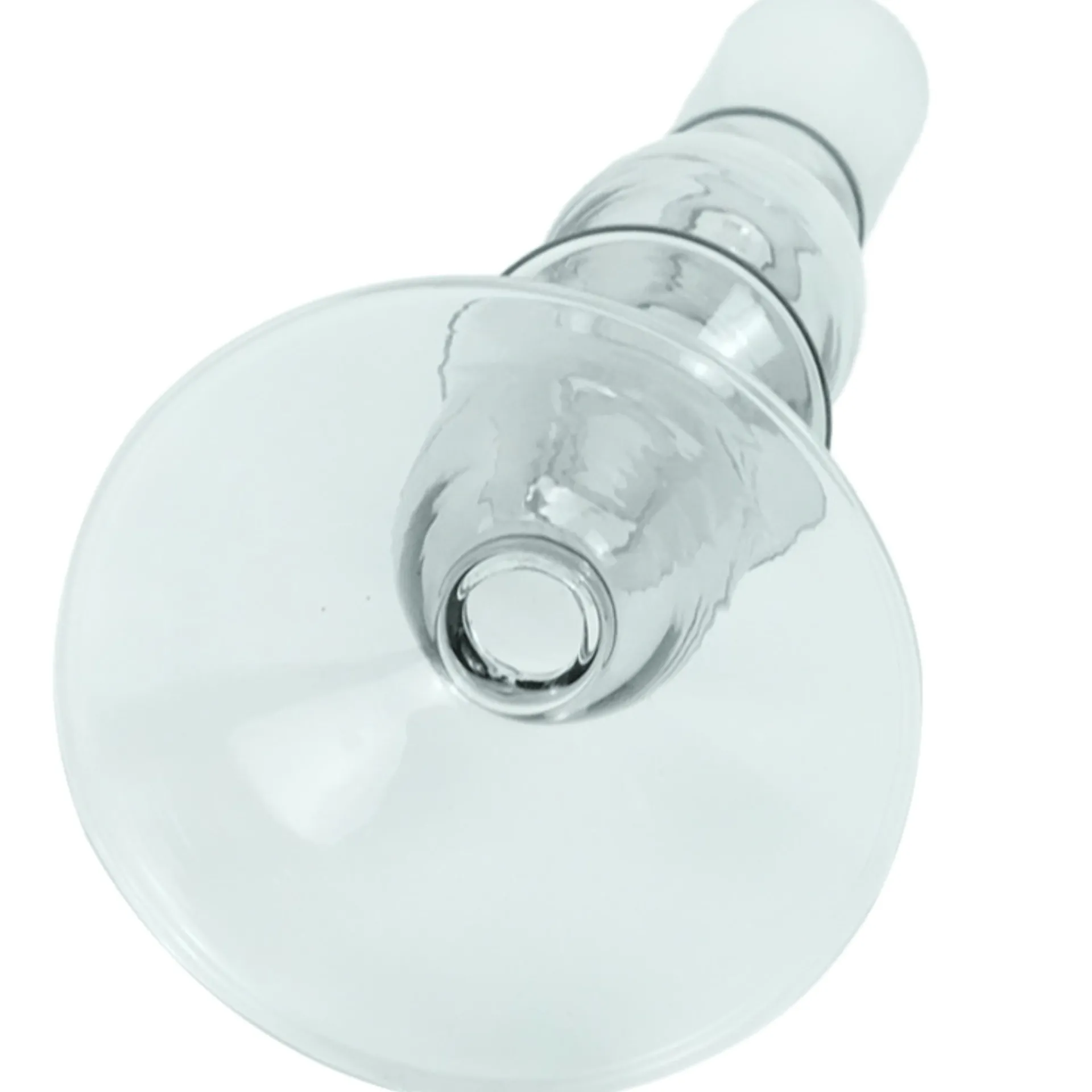 Outlet Nimara Cora glas lysestage grå 20 cm