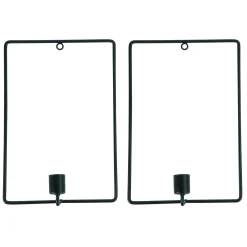 Sale Nimara Daisy vægstage sæt sort 26 cm