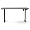 Discount Nimara Damian hæve- og sænkebord skrivebord 160x80 cm i sort