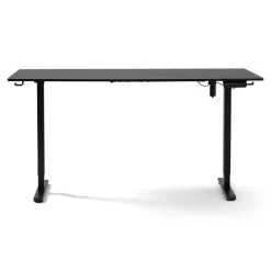 Discount Nimara Damian hæve- og sænkebord skrivebord 160x80 cm i sort