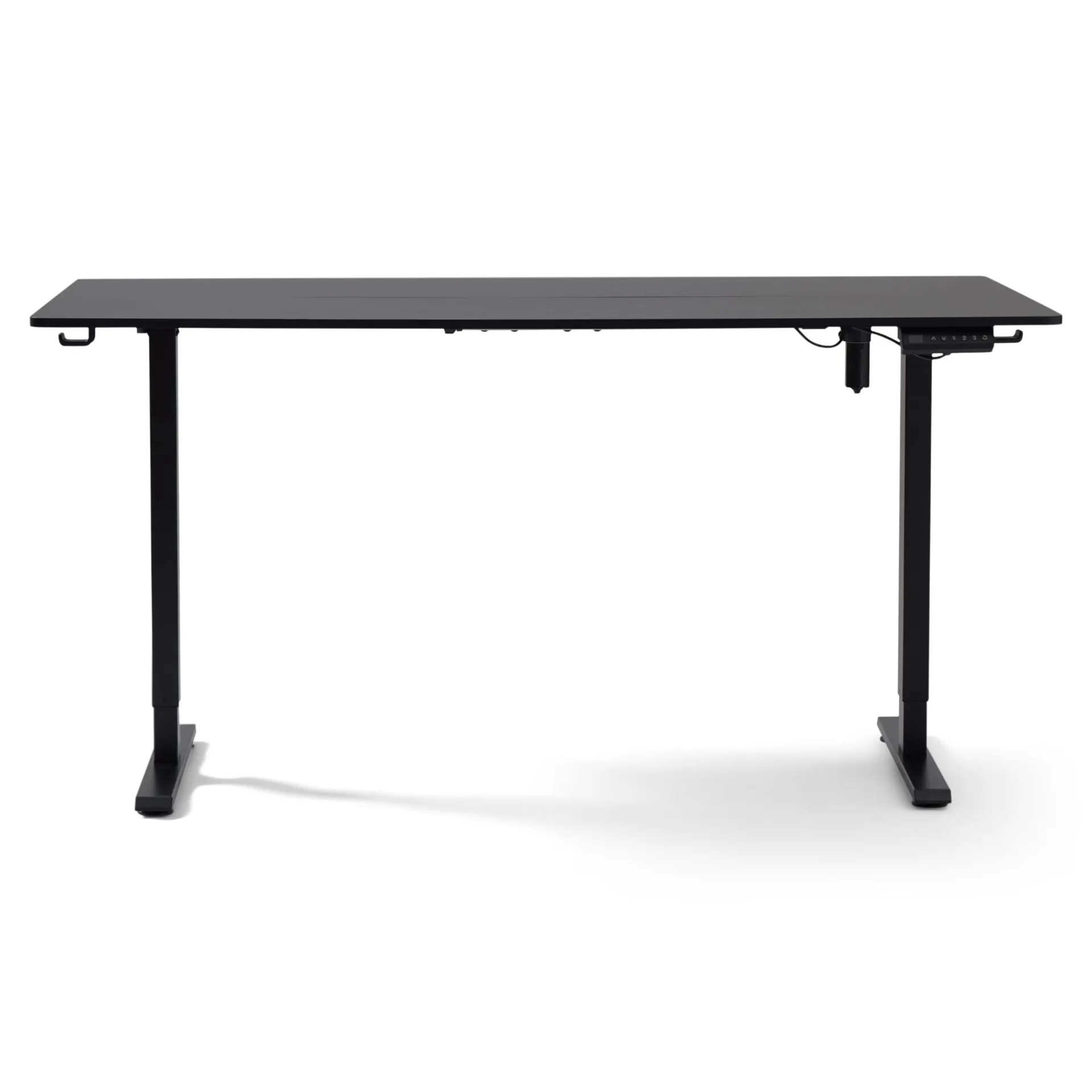 Discount Nimara Damian hæve- og sænkebord skrivebord 160x80 cm i sort