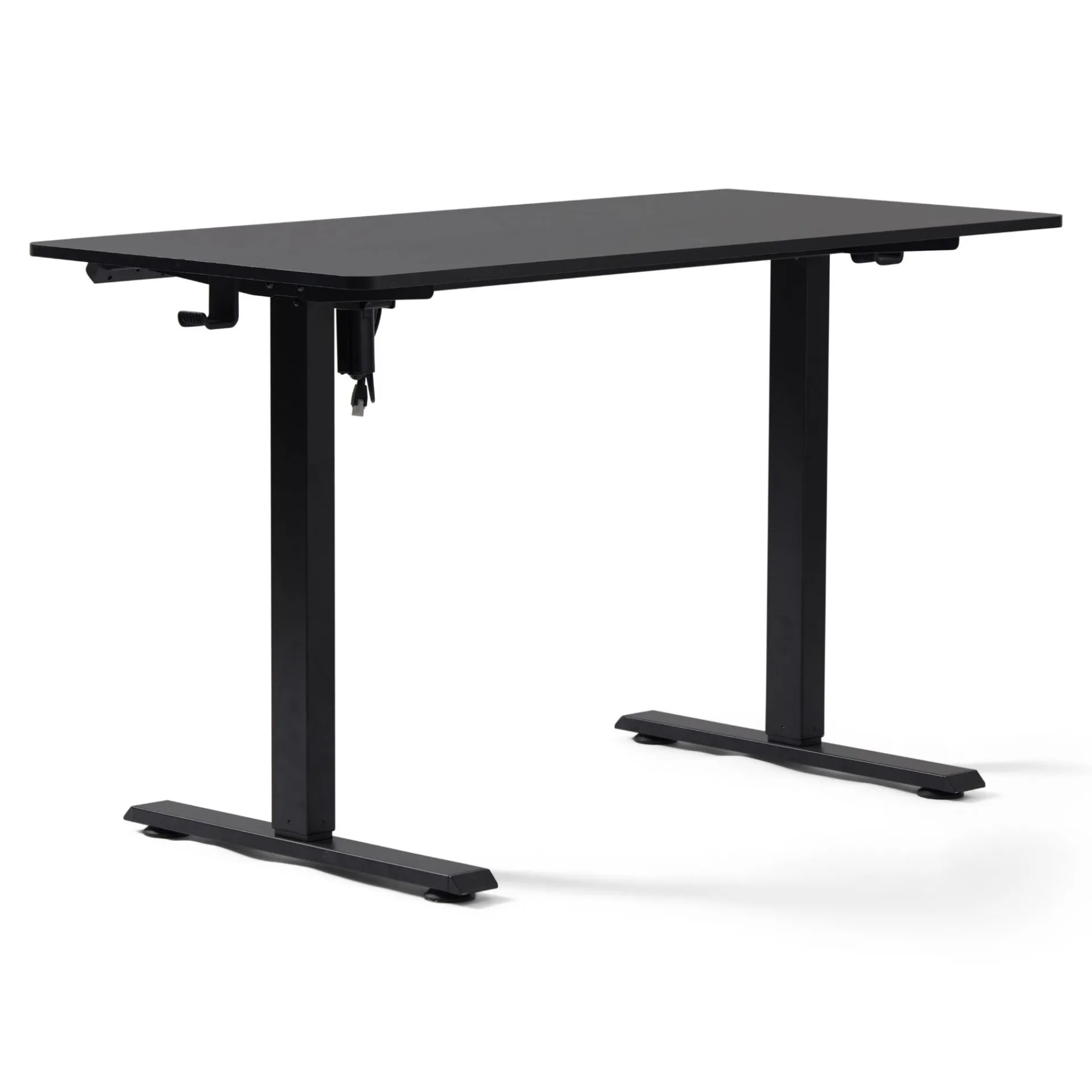 Best Nimara Damian hæve- og sænkebord skrivebord 120x60 cm i sort
