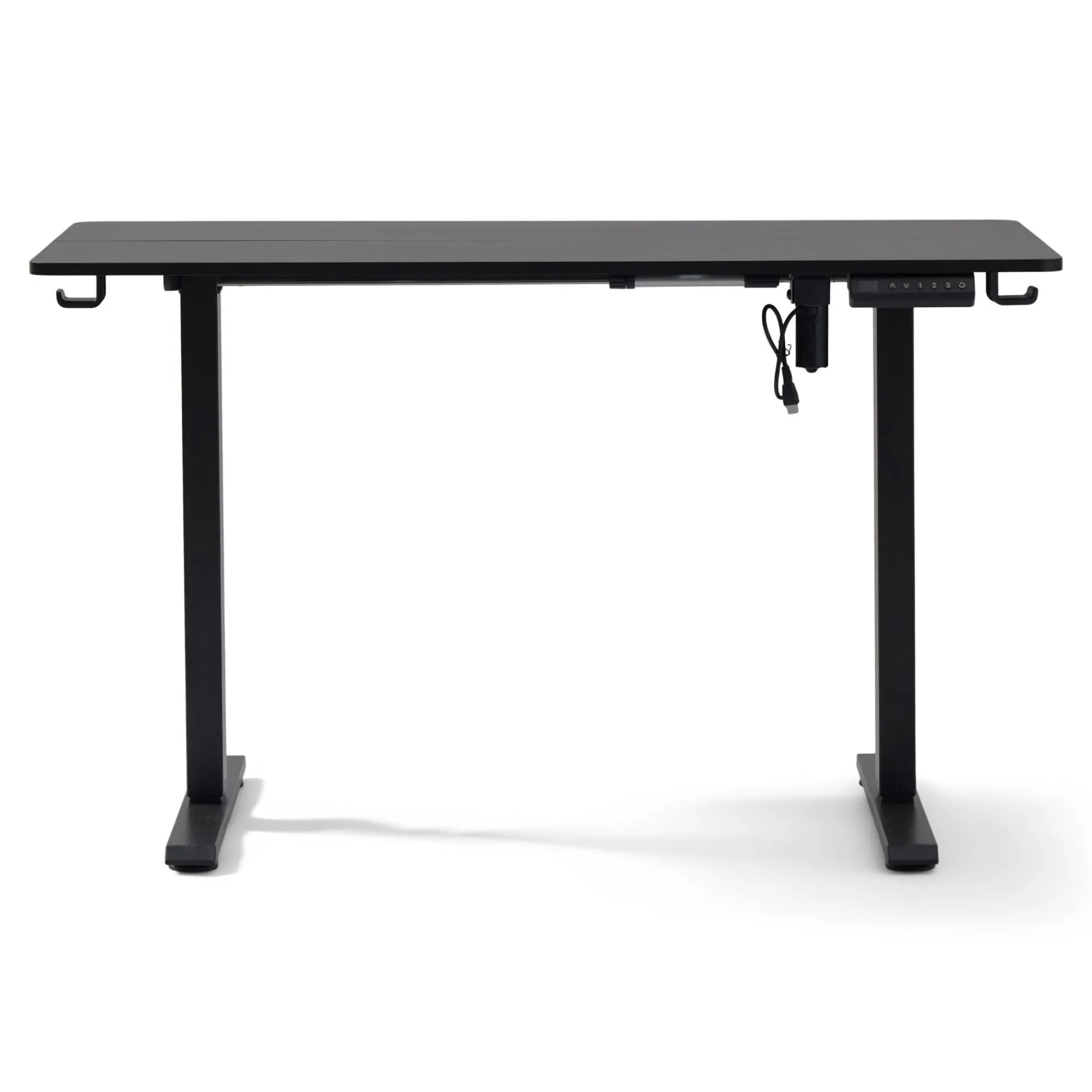 Best Nimara Damian hæve- og sænkebord skrivebord 120x60 cm i sort