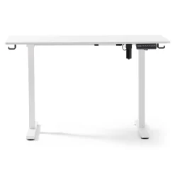 Hot Nimara Damian hæve sænkebord skrivebord 120x60 cm i hvid