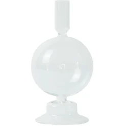 New Nimara Effi glas lysestage klar 20 cm