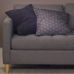 Sale Nimara Ellen pyntepude - Blå fløjl 45x45 cm