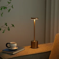 Outlet Nimara Elvis LED bordlampe bronze