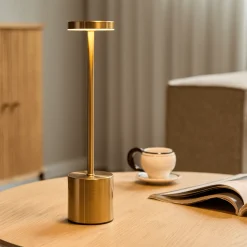 Clearance Nimara Elvis LED bordlampe guld