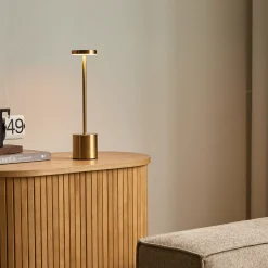 Clearance Nimara Elvis LED bordlampe guld