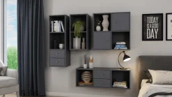 Discount Nimara Flora lågesæt  (2 låger) - Grå