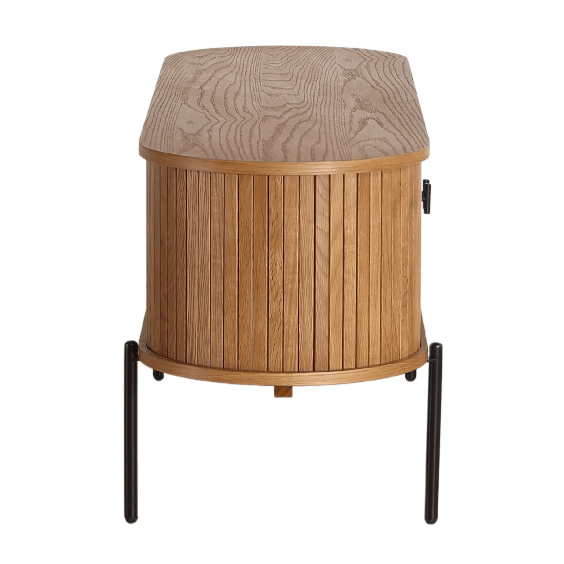 Sale Nimara Florence jalousi tv-bord med lameller i eg 138x40x55 cm